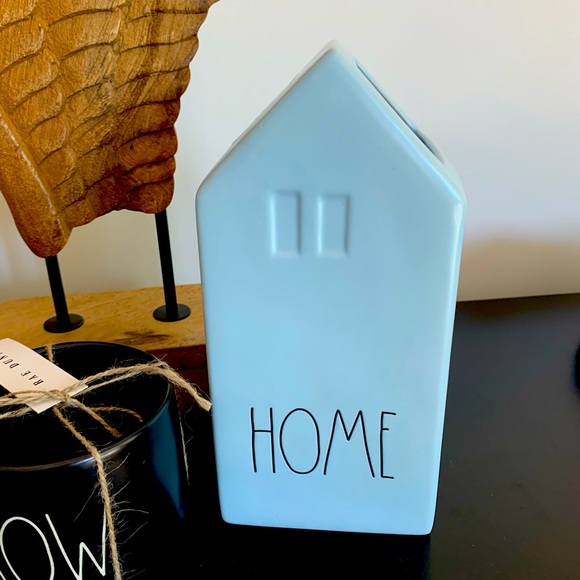 Rae Dunn Other - VASE Rae Dunn powder blue HOME vase